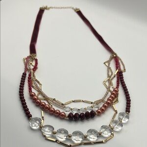 Vintage - Elegant Multi-Strand Necklace - Intricate multi-layered design